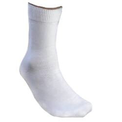 Arthritic / Diabetic Gel Socks Silipos® Gel Sock™ Crew Large White Closed Toe  (1/PK)