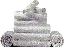 Washcloth 12 X 12 Inch White Reusable  (1/DZ)