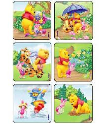 Kids Love Stickers® 90 per Unit Sunny time Pooh and Pals Sticker  (90/PK)
