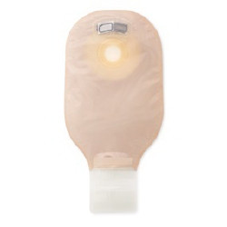 Ostomy Pouch Premier™ One-Piece System 7 Inch Length 1-9/16 Inch Stoma Drainable Flat, Pre-Cut  (20/BX)