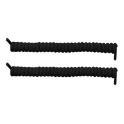 Shoelaces Spyrolace™ Black Rubber  (1/PR)