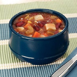 Insulated Weighted Bowl Sammons Preston Blue Reusable  (1/EA)