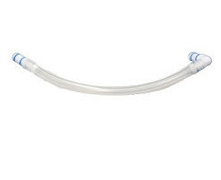 Suction Connector Tubing 10 Inch Length 7 mm I.D. Sterile 2 Coupling Pieces Connector Clear Silicone  (1/EA)
