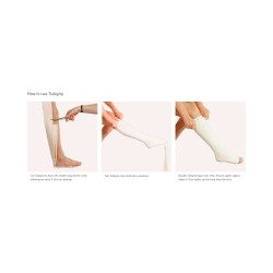 Elastic Tubular Support Bandage Tubigrip® 8-1/4 Inch X 11 Yard Small / Medium Trunk Pull On Natural NonSterile Size K Standard Compression  (1/EA)