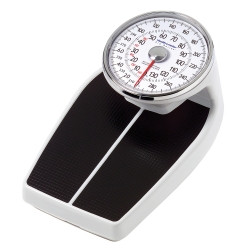 Floor Scale Health O Meter® Dial Display 400 lbs. / 180 kg Capacity Black / White Analog  (1/EA)