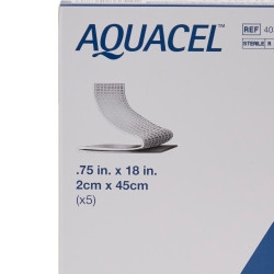 Hydrofiber Dressing Aquacel® Ribbon 3/4 X 18 Inch Ribbon  (1/EA)