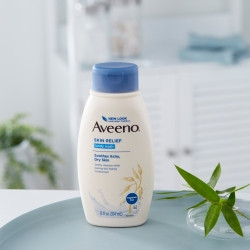 Body Wash Aveeno® Skin Relief Liquid 12 oz. Bottle Unscented  (1/EA)