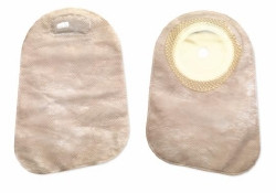 Ostomy Pouch Premier™ One-Piece System 9 Inch Length Closed End Oval, Flat, Trim to Fit  (1/BX)