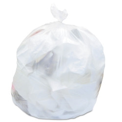 Trash Bag Heritage™ 10 gal. Natural HDPE 8 Mic. 24 X 24 Inch Star Seal Bottom Coreless Roll  (1000/CS)