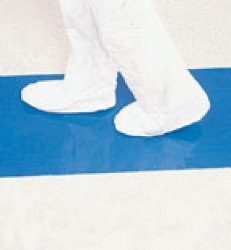 Adhesive Floor Mat Fisherbrand™ 18 X 36 Inch Blue Polyethylene  (4/CS)