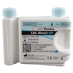 General Chemistry Reagent ABX Pentra™ Direct Low-Density Lipoprotein (LDL) Cholesterol For ABX Pentra 400 Clinical Chemistry Analyzer 100 Tests  (1/EA)