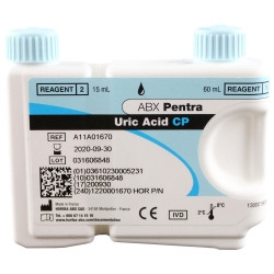 General Chemistry Reagent ABX Pentra™ Uric Acid For ABX Pentra 400 Clinical Chemistry Analyzer 220 Tests  (1/EA)