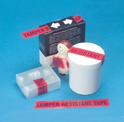 Tamper-Evident Tape HCL® 1 X 108 Inch Polystyrene  (1/RL)