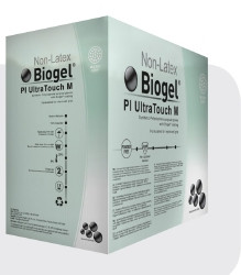 Surgical Glove Biogel® PI UltraTouch™ M Size 7 Sterile Polyisoprene Standard Cuff Length Micro-Textured Straw Not Rated  (200/CS)