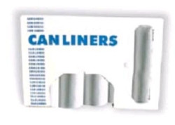 Trash Bag Heritage™ 60 gal. Natural HDPE 22 Mic. 38 X 60 Inch Star Seal Bottom Coreless Roll  (6/CS)