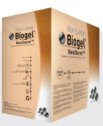 Surgical Glove Biogel® NeoDerm® Size 7.5 Sterile Polyisoprene Standard Cuff Length Micro-Textured Light Brown Not Rated  (200/CS)