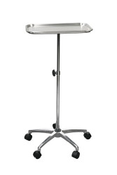Mayo Instrument Stand Mayo Tray Five Leg Base 29.5 - 47 Inch 19 Inch  (1/EA)