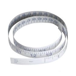 Measurement Tape 72 Inch Paper Disposable Inches / Centimeters  (1/EA)