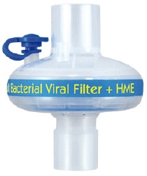 Bacterial / Viral Filter ThermoShield™ 32 mg H2O / L @ 500mL 1.6cm H2O @ 30 LPM  (50/BX)