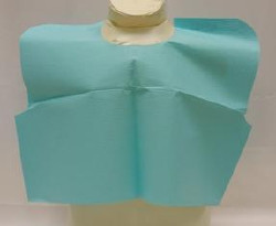 Exam Cape Tidi® Teal One Size Fits Most Front / Back Opening Without Closure Unisex  (100/CS)