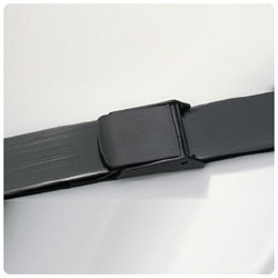 Gait Belt Posey® EZ Clean 60 Inch Length Black  (1/EA)