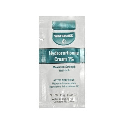 Itch Relief Water-Jel® 1% Strength Cream 0.9 Gram Individual Packet  (144/BX)