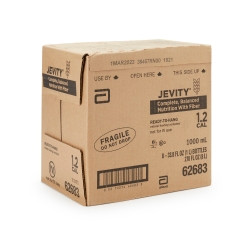 Tube Feeding Formula Jevity® 1.2 Cal Unflavored Liquid 33.8 oz. Carton  (1/EA)
