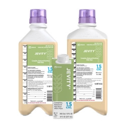 Tube Feeding Formula Jevity® 1.5 Cal Unflavored Liquid 33.8 oz. Carton  (1/EA)