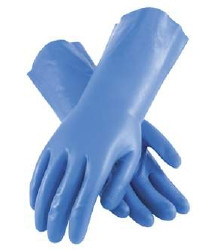 Utility Glove PIP™ Assurance™ Unsupported Medium Nitrile Blue 13 Inch Straight Cuff NonSterile  (12/BG)