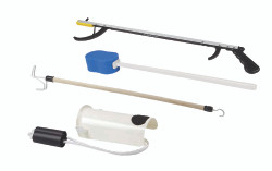 ADL Hip / Knee Equipment Kit FabLife™ Deluxe Reacher - 26 Inch Length / Dressing Stick - 24 Inch Length  (1/EA)