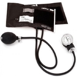 Manual Aneroid Sphygmomanometer Unit Nylon Cuff 25 to 40 cm Palm Aneroid  (1/EA)