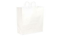 Shopping Bag Duro® Cargo White Virgin Paper  (200/BX)