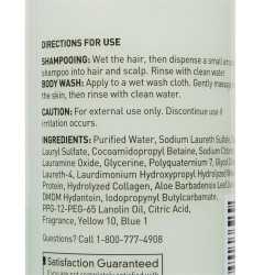 Shampoo and Body Wash McKesson 8 oz. Flip Top Bottle Cucumber Melon Scent  (1/EA)