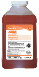 Floor Cleaner Diversey™ Stride® Liquid 2.5 Liter Bottle Unscented Manual Pour  (2/CS)