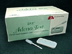 Other Infectious Disease Test Kit SAS™ Adeno Test Adenovirus Antigens 20 Tests CLIA Non-Waived  (20/BX)