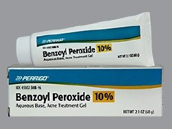 Benzoyl Peroxide 10% Gel Tube 60 Gram  (1/EA)