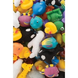 SmileMakers® 60 per Unit Kiddie Mix Toy Chest Various Toy Sizes  (60/BX)