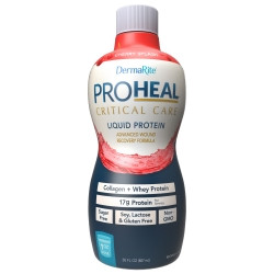 Oral Supplement ProHeal™ Critical Care Cherry Splash Flavor Liquid 30 oz. Bottle Protein  (1/EA)