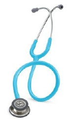 Classic Stethoscope 3M™ Littmann® Classic II™ Turquoise 1-Tube 27 Inch Tube Double-Sided Chestpiece  (1/EA)