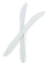 Knife McKesson Medium Weight White Polypropylene  (1000/CS)