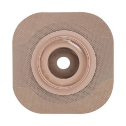 Ostomy Barrier New Image™ CeraPlus™ Trim to Fit, Extended Wear Adhesive Tape Borders 70 mm Flange Blue Code System Up to 2 Inch Opening  (1/EA)