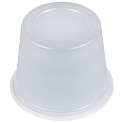 Souffle Cup Solo® 1 oz. Translucent Plastic Disposable  (250/SL)