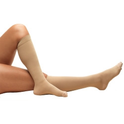Anti-embolism Stocking Truform® Knee High Large Beige Closed Toe  (1/EA)