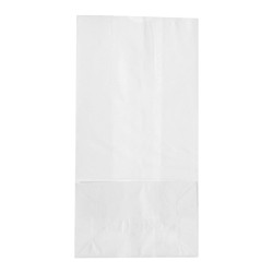Grocery Bag Duro® White Virgin Paper #4  (500/CS)