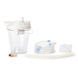 Suction Canister Kit 800 mL Float Valve Shut-Off Lid  (1/EA)