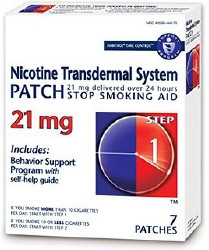 Stop Smoking Aid Habitrol® 21 mg Strength Transdermal Patch  (7/BX)
