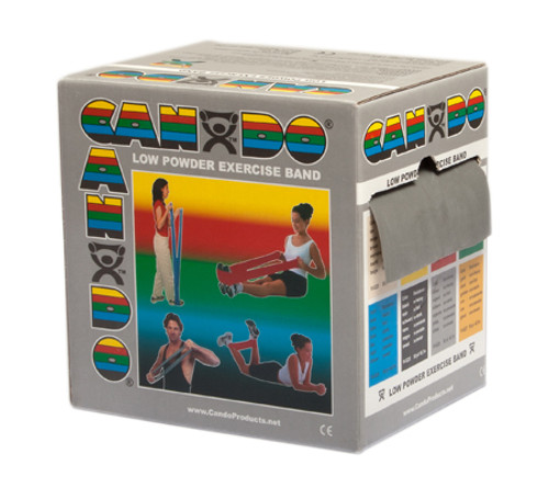 CanDo Low Powder Exercise Band Rolls (105226)