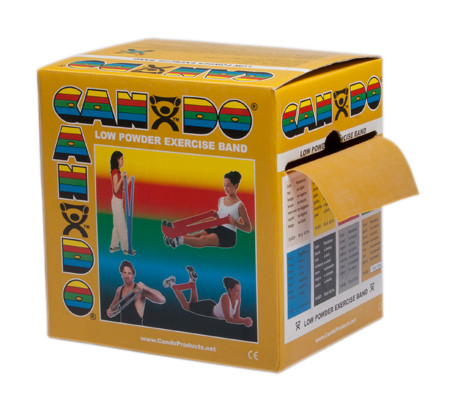 CanDo Low Powder Exercise Band Rolls (105227)