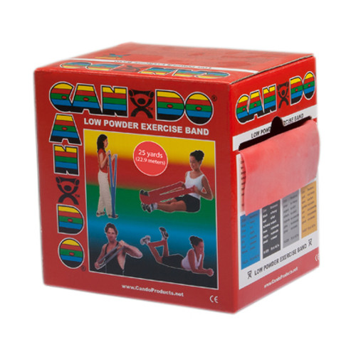 CanDo Low Powder Exercise Band Rolls (105272)