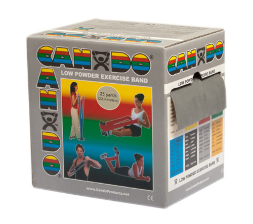 CanDo Low Powder Exercise Band Rolls (105276)